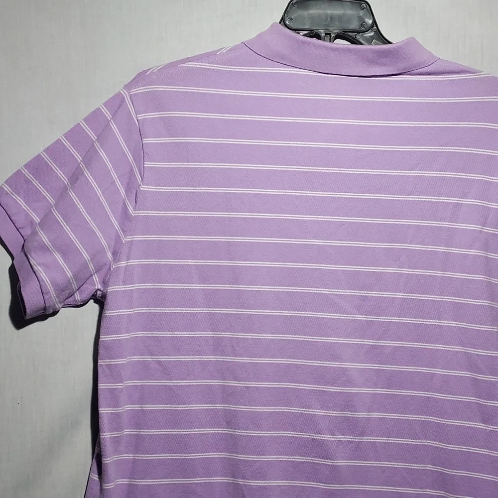 Polo Ralph Lauren 100% cotton striped‎ men's polo shirt size XL